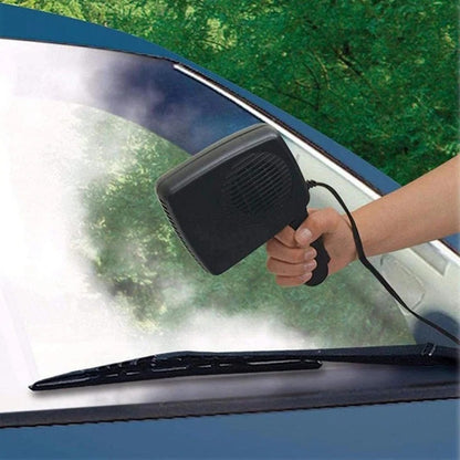 Vehicle 12V Fan Heater for Supplemental Car Interior Heating