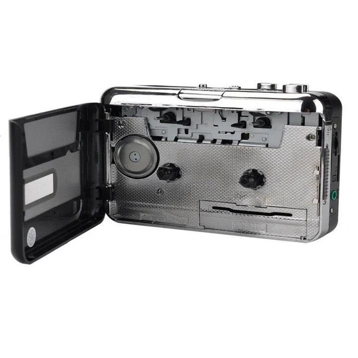 Cassette Tape to USB Adapter and Audio Digitizer Player