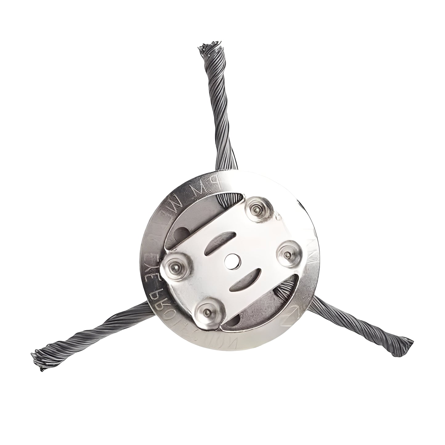 Lawn Mower Steel Brush Attachment for Weeds and Trimming