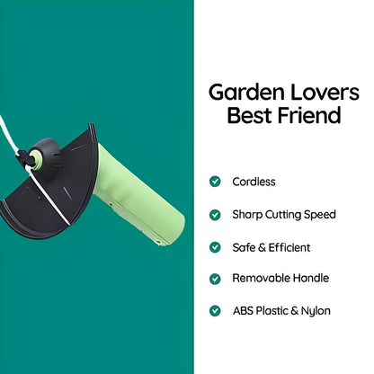 Mini Cordless Grass Trimmer and Portable Weed Edger