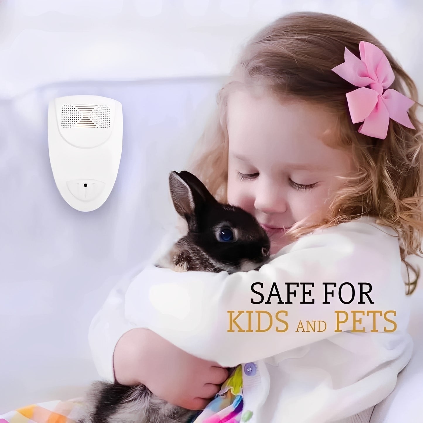 Electronic Ultrasonic Pest Deterrent Device for Indoor Use