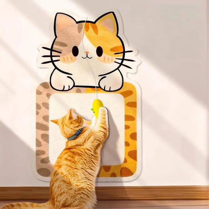 Wall Mounted Cat Scratching Surface