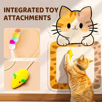 Wall Mounted Cat Scratching Surface