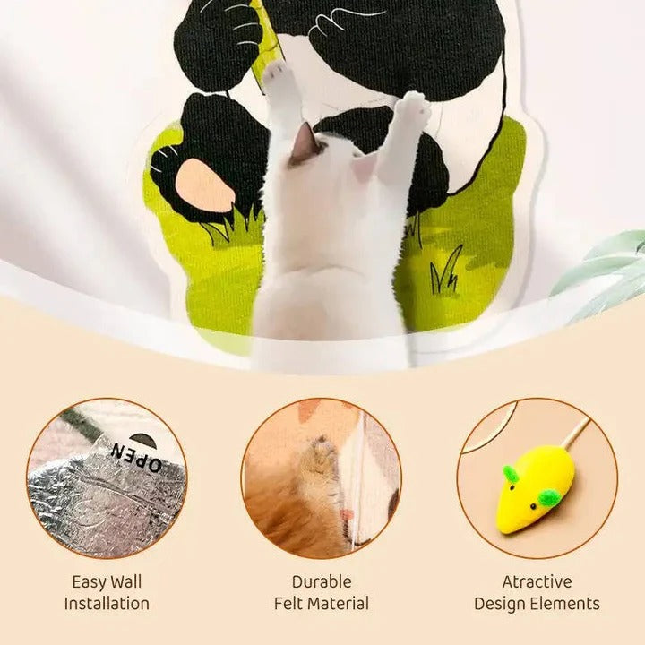 Wall Mounted Cat Scratching Surface