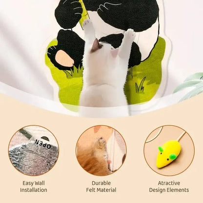 Wall Mounted Cat Scratching Surface