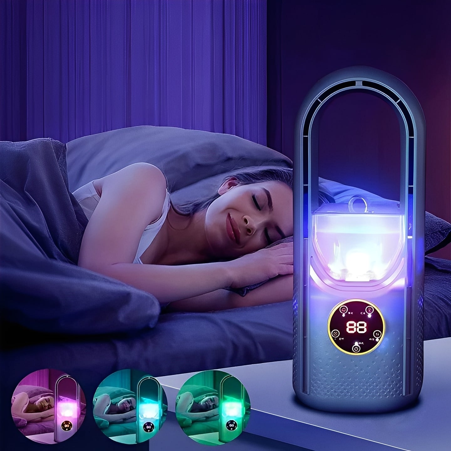 Bladeless Portable Cooling Fan