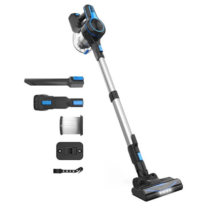 Cordless Vacuum Cleaner for Home with LED Brush Head