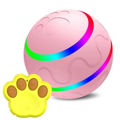 Interactive Pet Ball Toy with Motion Feature