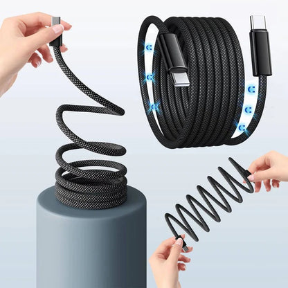 Magnetic Charging Cable with Braided Exterior