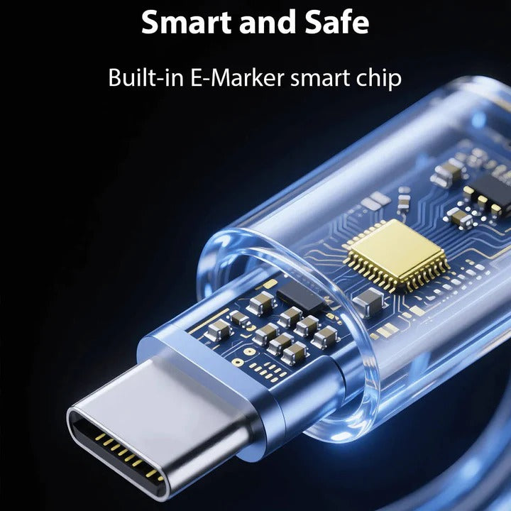 Magnetic Charging Cable with Braided Exterior