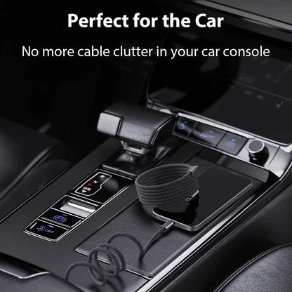 Magnetic Charging Cable with Braided Exterior