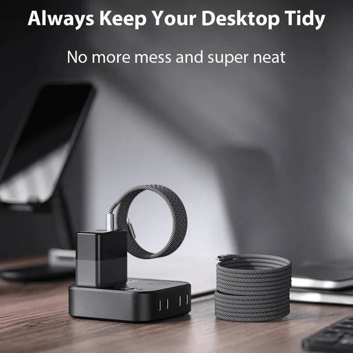 Magnetic Charging Cable with Braided Exterior