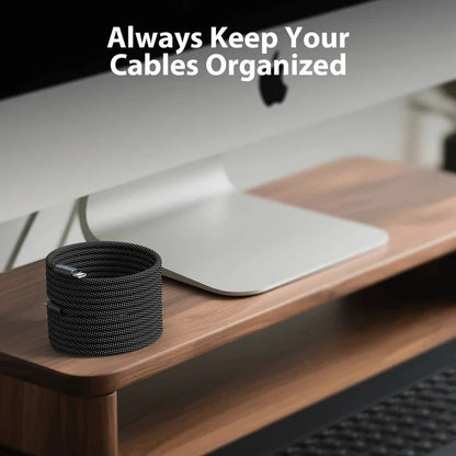 Magnetic Charging Cable with Braided Exterior