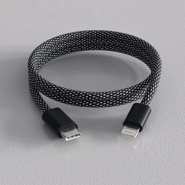 Magnetic Charging Cable with Braided Exterior
