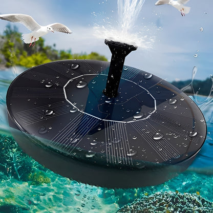 Solar Powered Fountain Pump for Pond and Garden Decoration