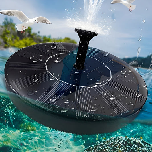 Solar Powered Fountain Pump for Pond and Garden Decoration