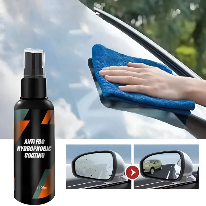Hydrophobic Glass Coating for Vehicle Windshields, Set of 3