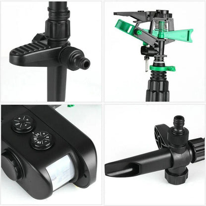 Solar Powered Motion Activated Deer Deterrent Device