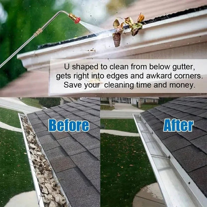 Pressure Washer Extension with Telescoping Reach for Outdoor Cleaning