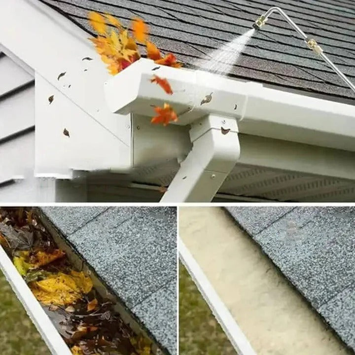 Pressure Washer Extension with Telescoping Reach for Outdoor Cleaning