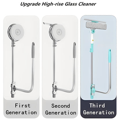 Window Cleaning Brush with Telescopic Handle