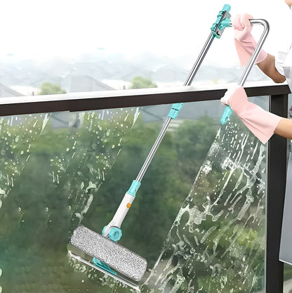 Window Cleaning Brush with Telescopic Handle
