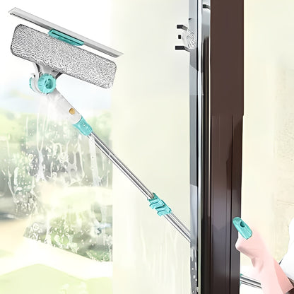 Window Cleaning Brush with Telescopic Handle