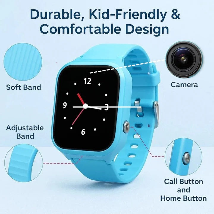 Kids Touchscreen Watch with 4G Connectivity