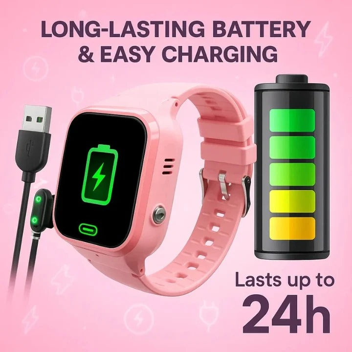 Kids Touchscreen Watch with 4G Connectivity