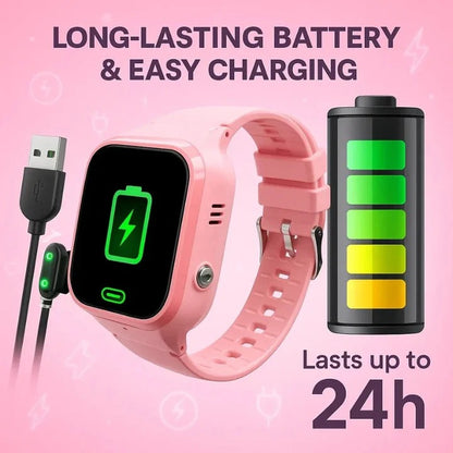 Kids Touchscreen Watch with 4G Connectivity