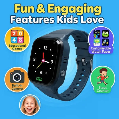 Kids Touchscreen Watch with 4G Connectivity