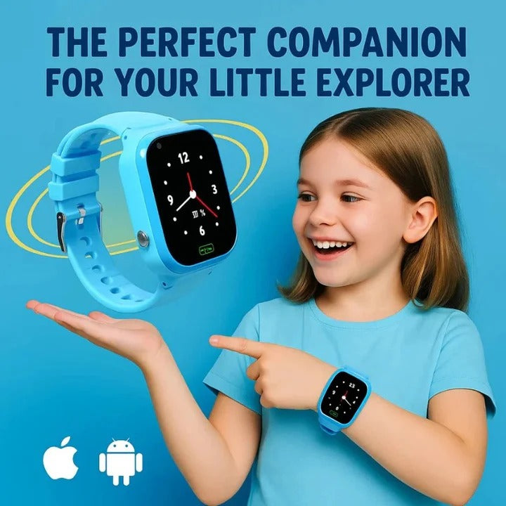 Kids Touchscreen Watch with 4G Connectivity