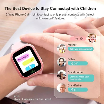 Kids Touchscreen Watch with 4G Connectivity