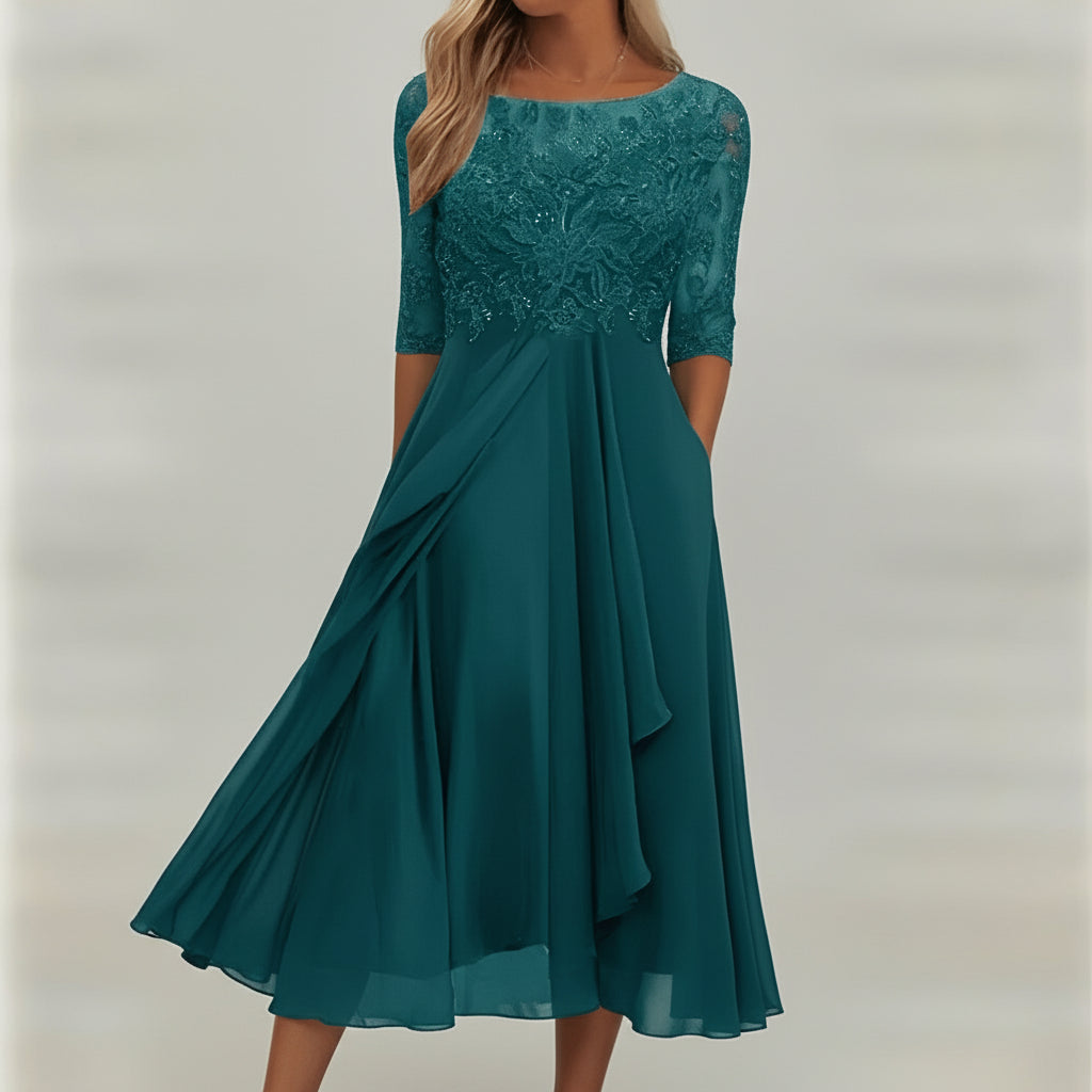 Women's Knit Fabric Casual Dress