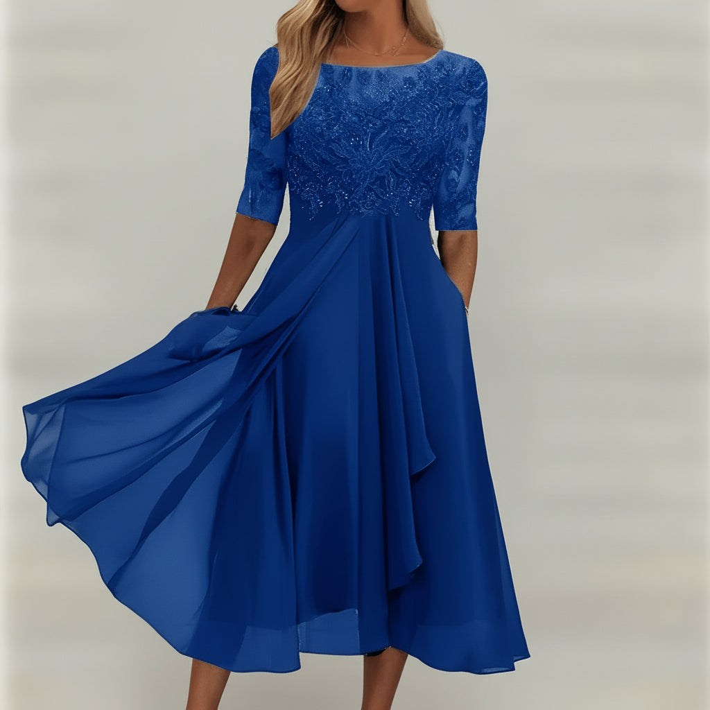 Women's Knit Fabric Casual Dress