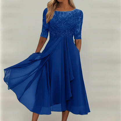 Women's Knit Fabric Casual Dress