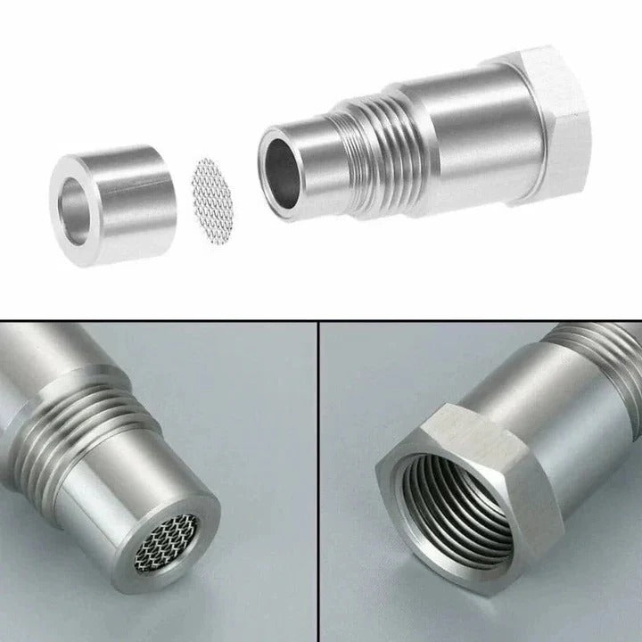 Car O2 Sensor Spacer Adapter M18×1.5 Stainless Steel Offset