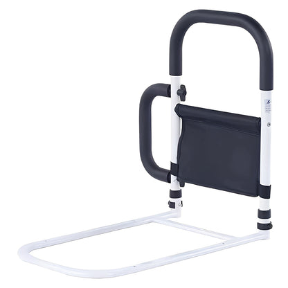 Adjustable Bedside Support Rail for Assisted Entry and Repositioning