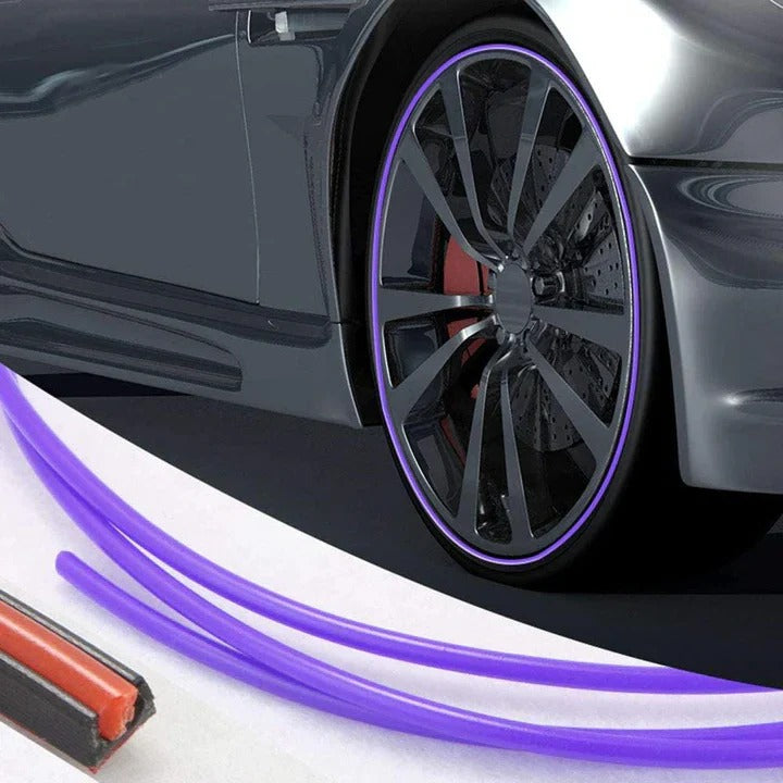 Car Wheel Rim Strip Guard and Trim Cover