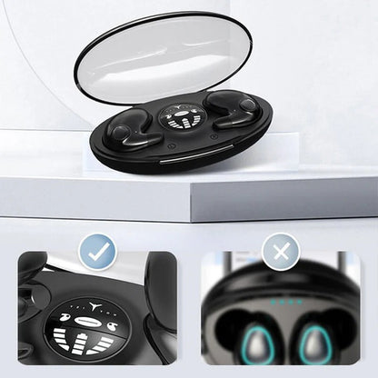 Wireless In Ear Headphones with Microphone and Charging Case