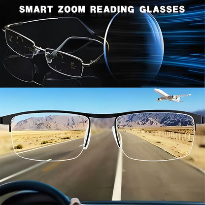Progressive Sunglasses with Multi Zone Lens Design