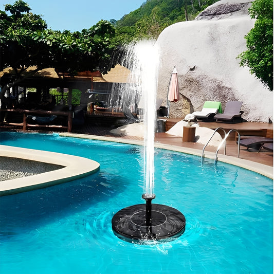 Floating Solar Fountain Pump for Bird Baths and Ponds