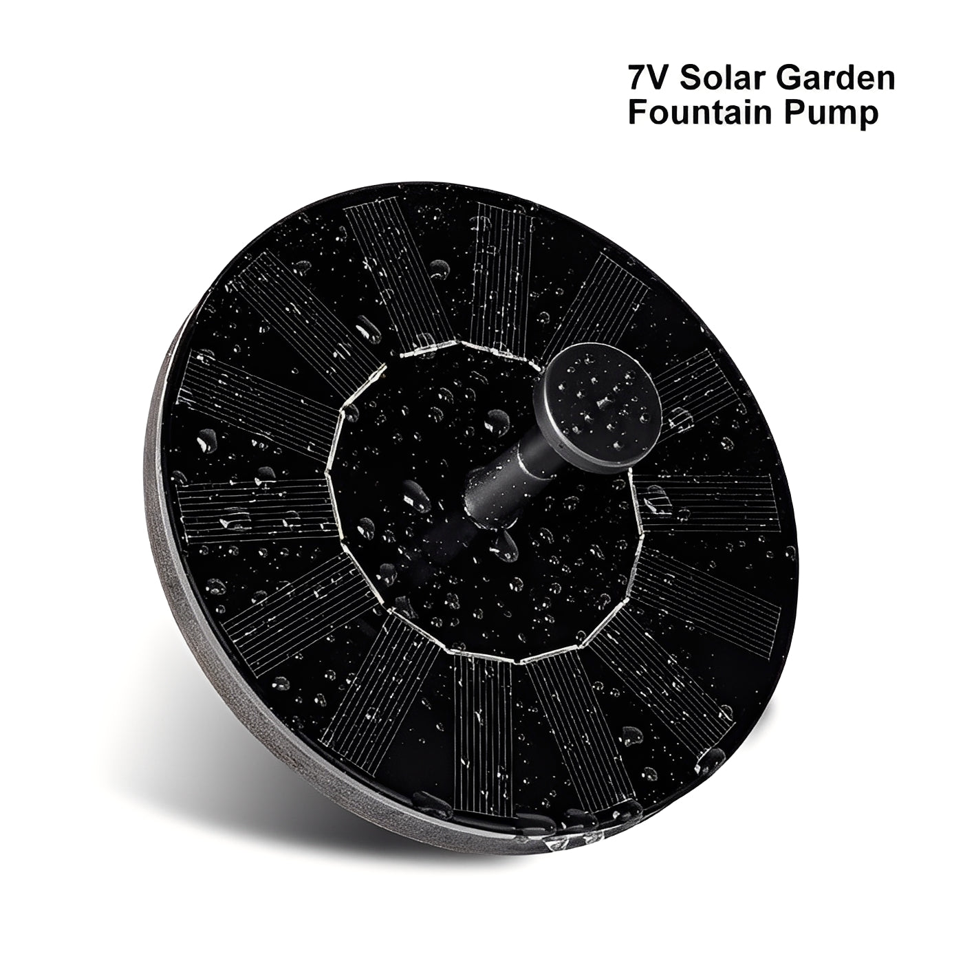 Floating Solar Fountain Pump for Bird Baths and Ponds