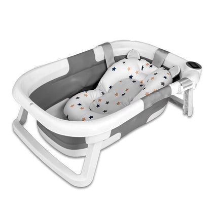 Foldable Infant Bathing Tub with Temperature Indicator