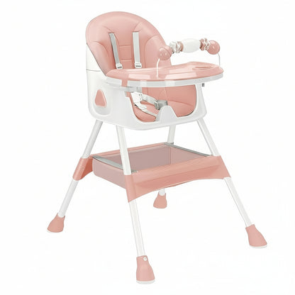Foldable Baby Chair with Stainless Steel Frame