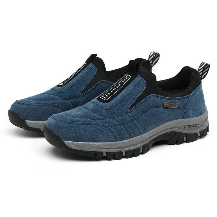 Hiking and Walking Shoes With Cushioned Insole and Rubber Outsole