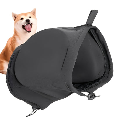 Dog Ear Muffs Hoodie, Adjustable Pet Head Wrap