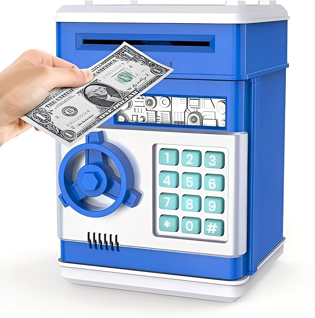 Kids Electronic Piggy Bank with Password Lock and Coin Slot