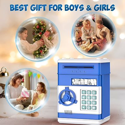 Kids Electronic Piggy Bank with Password Lock and Coin Slot