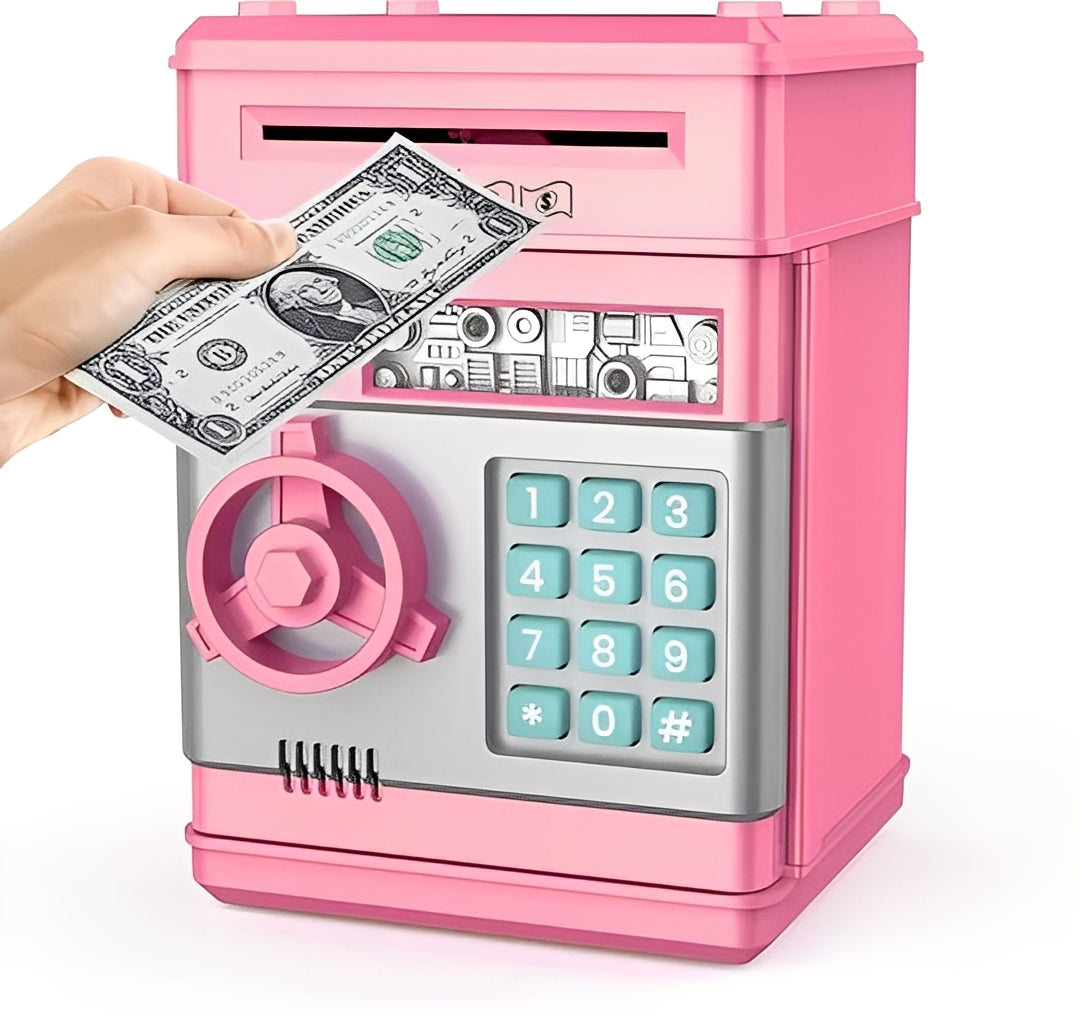Kids Electronic Piggy Bank with Password Lock and Coin Slot